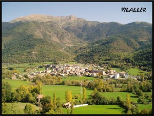 Vista de Vilaller des de Sant Urbà 
